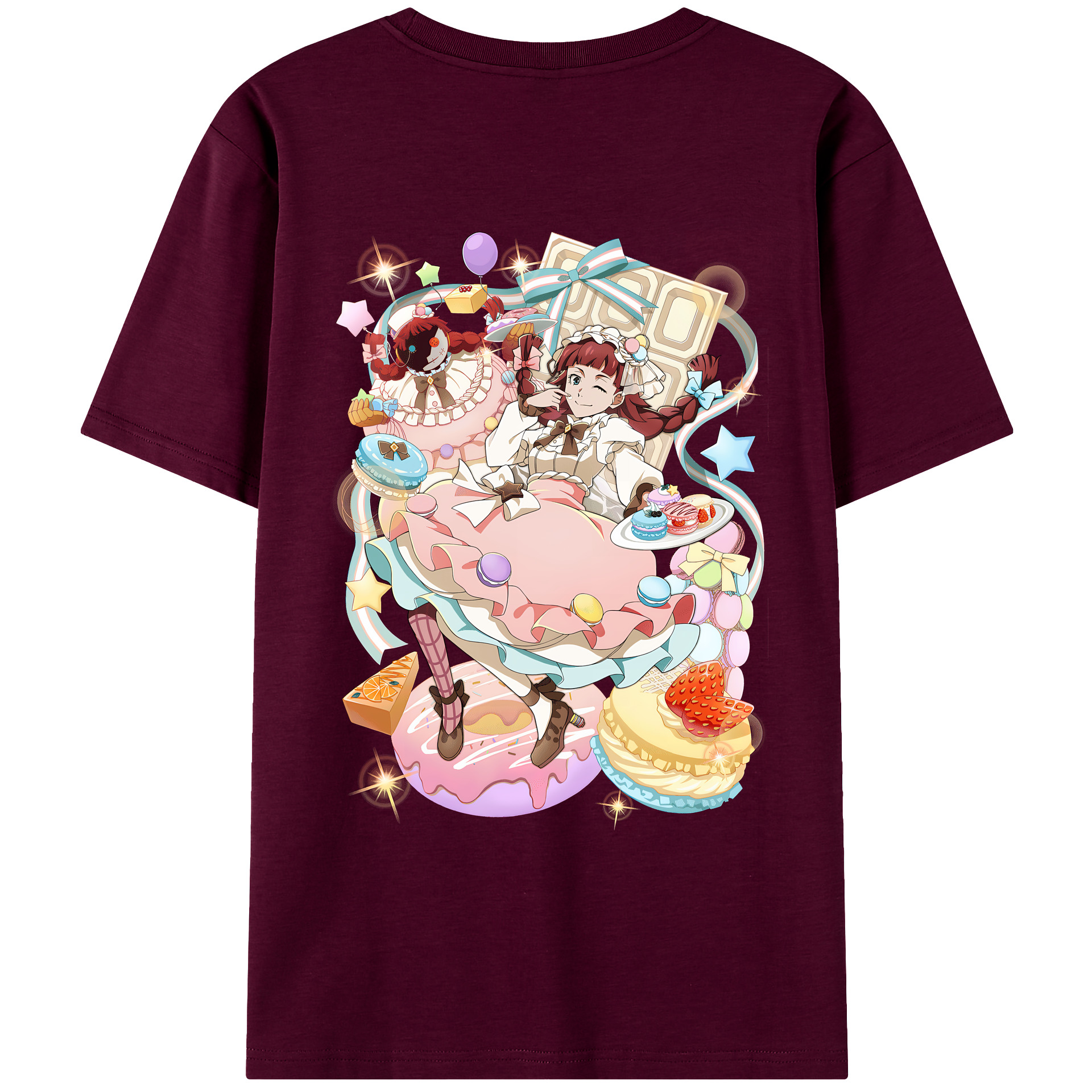 （画像用） 文豪ストレイドッグス Bungo Stray Dogs レディース半袖Tシャツ(バックプリント)